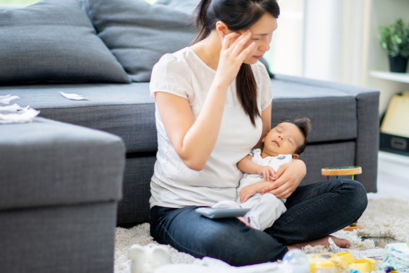 Coping with new mom emotions